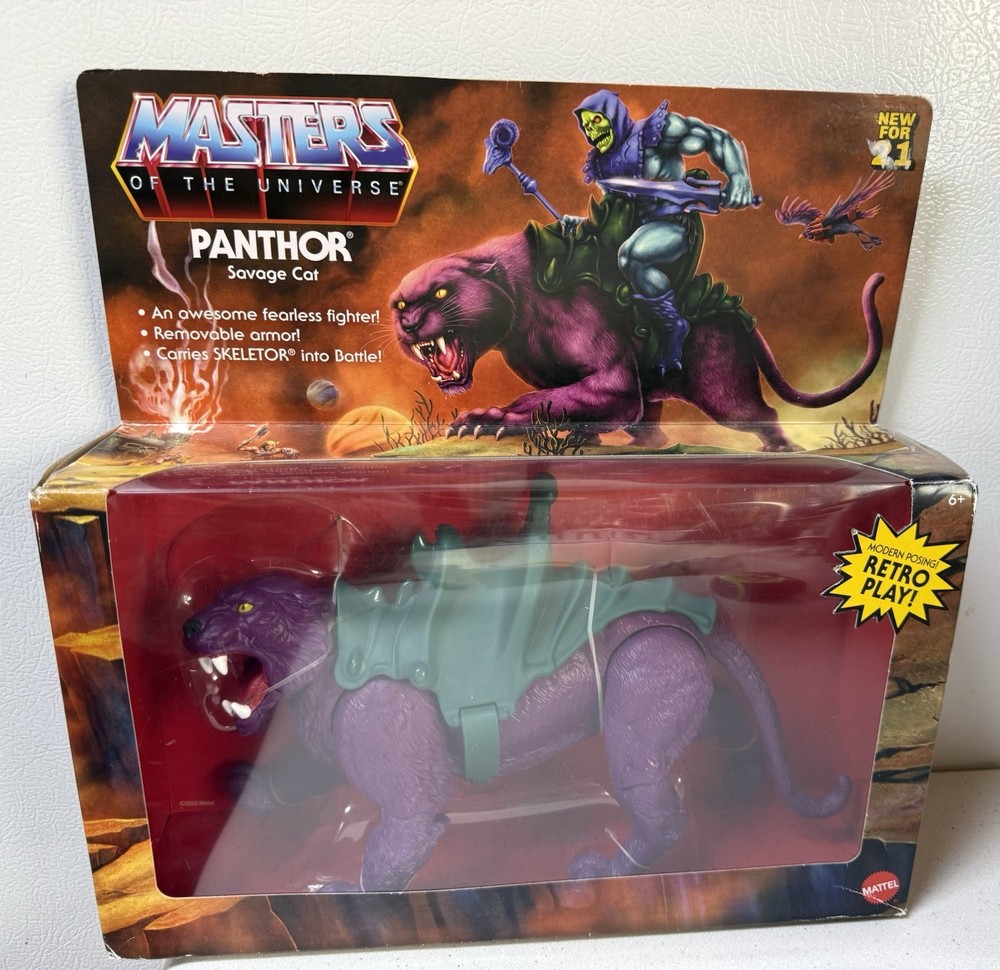 Masters of the Universe Origins Panthor 6” Action Figure Retro Play NIB