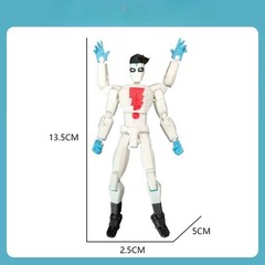 Luanma Star Lucky 13 Invincible Omni-Man Action Figure Full Articulated Model