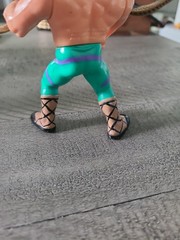 WWF Hasbro Jake “The Snake” Roberts Action Figure 1991 1990 Complete W/ Damien