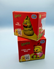 Mini TUBBZ The Grinch & Cindy-Lou Who Rubber Duck 2pc Bundle