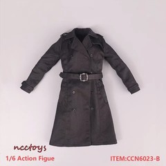 CCN6023 1/6 Special Agent Windcoat Fit 12in Body Figures
