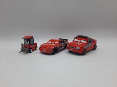 DisneyPixar CARS 1:55 Die Cast No Stall Shirley Spinout Preowned Read Descrip.