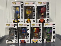 Marvel Lucha Libre Funko Pop! Vinyl #6-#12 FULL SET of 7 + Pop Protectors