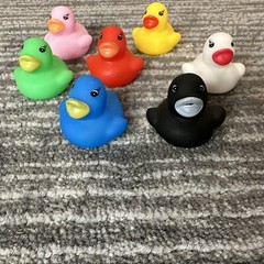 Rubber Duck Mini Lot Of 7 Decor Car Home Office Cute Ornament Cute Ducky 1.25 in