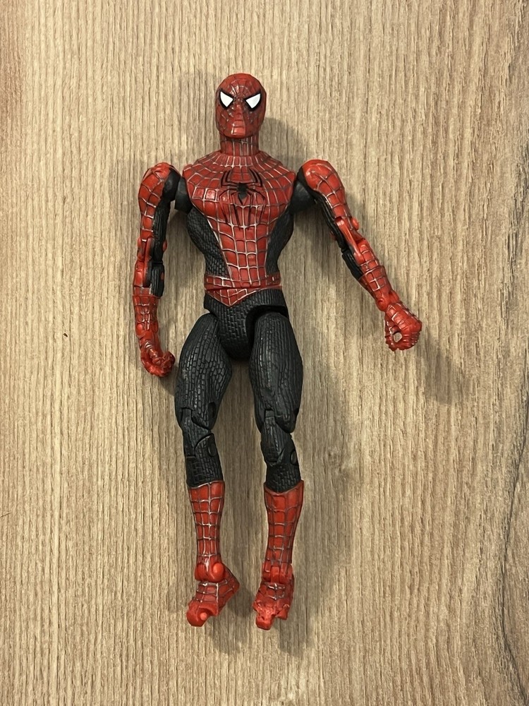 Vintage 2003 Spider Man 2 Movie Super Posable 6 Inch Figure CPII Tobey Loose