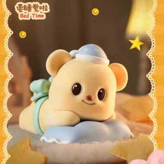 Butter bear leisure time series kawaii blind box dolls gift action figure toys