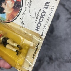 Vintage ERTL Super Stars ROCKY III 3 DieCast Metal 3” Action Figure Die Cast