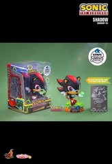 Hot Toys SONIC Stadium HK Ltd Edition Sonic The HedgeHog Sonic & Shadow Cosbaby