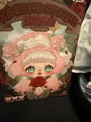 Yomy Rose Nocturne Star Silver White Plush Figure Confirmed Sealed Bag Card