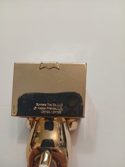 Bonkers Toy Co Happy Friendz America Cares Bear Gold Vinyl Figure Collectible