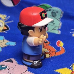 Pokemon Ash Ketchum Trainer Figure Finger Puppet 2020 Nintendo Bandai Japan USA