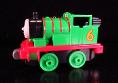 Lot of 7 Train Cars, 5 Thomas the Tank Engine Plastic, Die Cast Metal