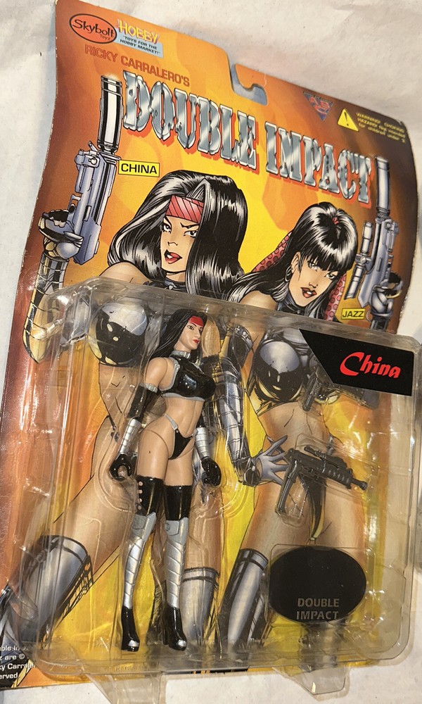 Skybolt Double Impact China Action Figure Toy On Card Ricky Carralero’s