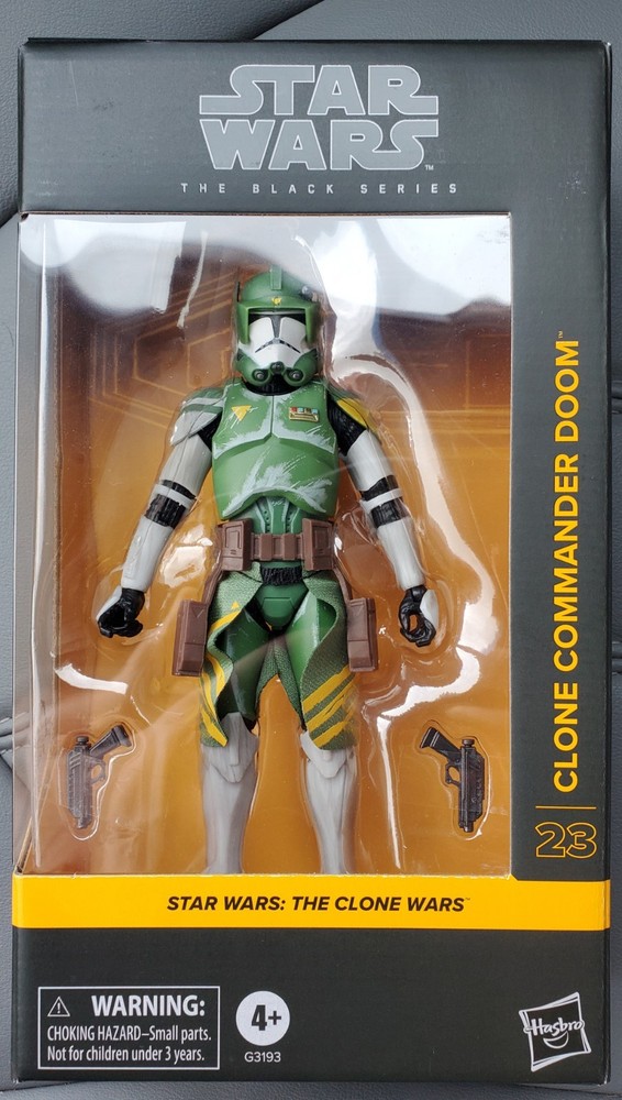 Star Wars Black Series 6 inch Clone Commander Doom #23