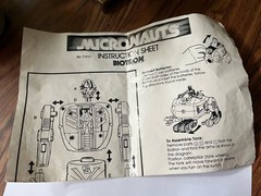 VTG 1976 MEGO MICRONAUTS BIOTRON-AWESOME ROBOT-NOT WORKING! AS-IS!