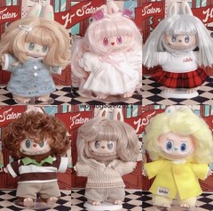 One Set(6pcs) Hair Salon Series Vinyl Pendant Blind Box Figure Toy Sealed