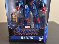 Hasbro Marvel Legends │ Avengers: Endgame MCU │ Iron Patriot 1/12 Action Figure