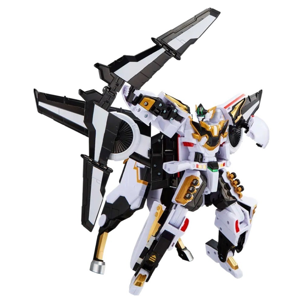 Metal Cardbot S Sky Gallop Airplane Transforming Robot Toy action figures