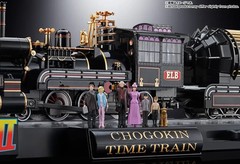 BANDAI Chogokin Back to the Future Part Ⅲ 3 Time Train Figure Limited JAPAN NEW
