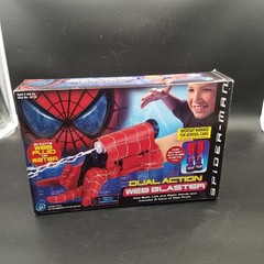 Spider-Man Web Blaster Dual Action Web Fluid Or Water Shooter INCOMPLETE