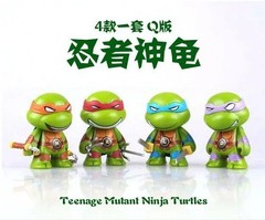 4 PCs Movie Teenage Mutant Ninja Turtles Classic Collection Action Figures
