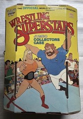 WWF WWE LJN WRESTLING SUPERSTARS LOT CASE 18 FIGURES & ACCESSORIES HULK HOGAN