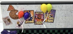 McFarlane FNAF Construction Set: Party Room Set 12692 Complete w/ Instructions