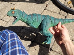 CUSTOM Hammond Collection Chameleon Carnotaurus Action Figure