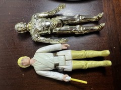 VINTAGE KENNER STAR WARS 1977 FIRST 12 FIGURE SET LOT LUKE VADER HAN LEIA R2 +++