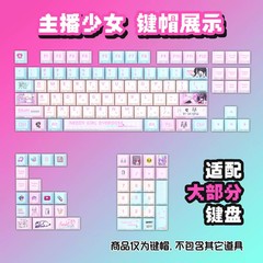 Needy Streamer Overload Ame KAngel Keycaps