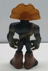Teenage Mutant Ninja Turtles 2007 TMNT Triceraton Warrior Action Figure 8cm Used