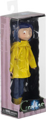 Coraline Movie Bendy Doll Yellow Raincoat Poseable Collectible Figure