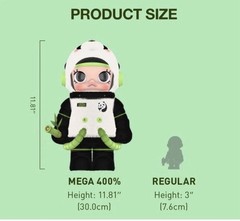 POPMART MEGA SPACE MOLLY 400% PANDA Limited Edition Collectible NEW Sealed