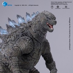 Hiya Toys Godzilla 2014 Exquisite Basic 7″ Translucent Heat Ray Godzilla