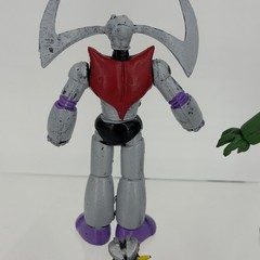 Rare! Mazinger Z Set Of 4 Figures Vintage Mexican Bootleg Mazor Z Garada K7