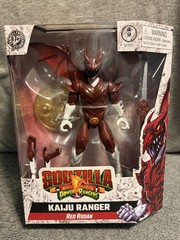 Lot 3 Power Rangers vs Godzilla KAIJU RANGER Figures Red Blue & Green Full Set