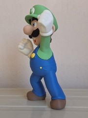 3D Printed Luigi Figure 9.1in – PLA Collectible – Super Mario Gaming Decor