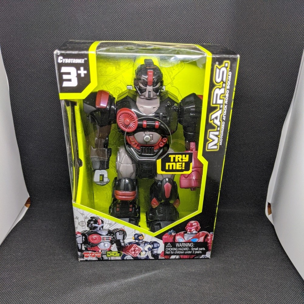Cybotronix MARS Motorized Attack Robo Squad Walking Robot XSS 7′ #423
