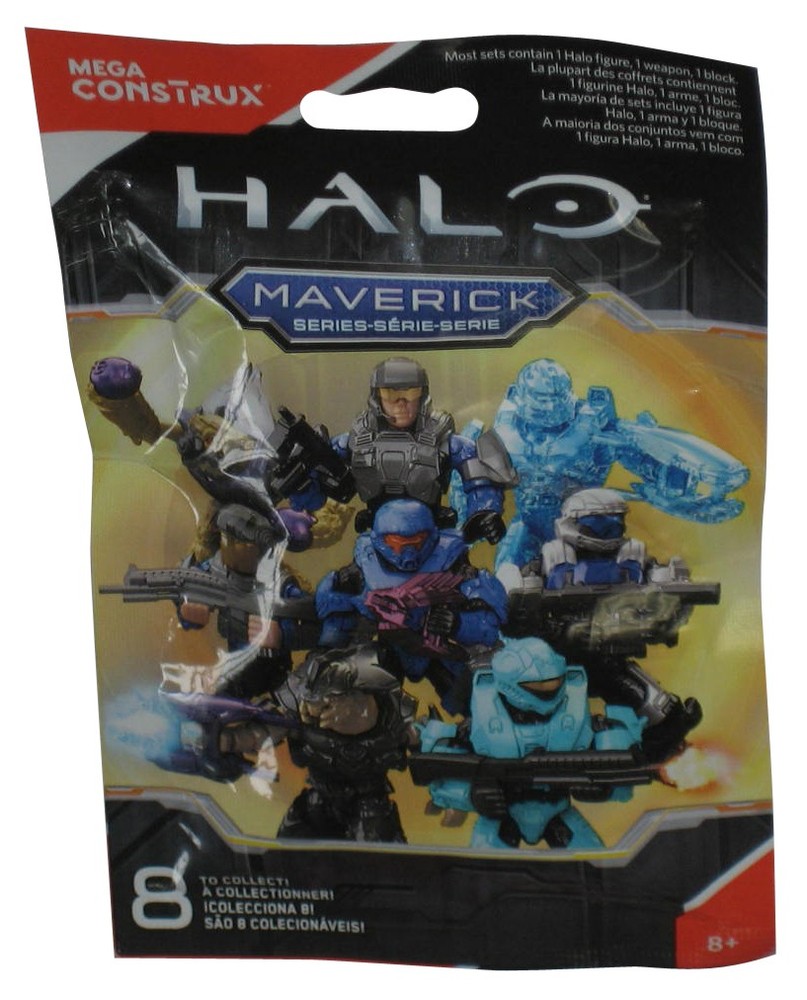 Halo Mega Construx (2016) Maverick Series Mystery Blind Figure – (1 Random Chara