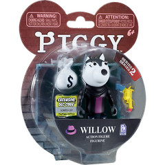 PIGGY WILLOW 3.5” Series 2 Action Figure Toys Wolf Roblox w/ DLC Exclusive Code!