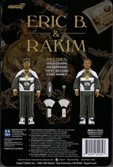 Eric B & Rakim Paid in Full Reaction 2 Pack Figures Super 7, new sealed