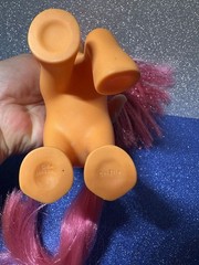 My Little Pony – Candy Kisses – G1 – 1984 – tail not centered RARE mold!