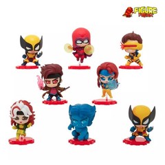 Hot Toys Cosbi X-Men ’97 Marvel Animated Sealed Case of 8 Bobble-Head Figures