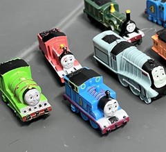 Thomas The Train Mini Figures PVC Tank Engine Vinyl Small Cake Topper Lot 7pc