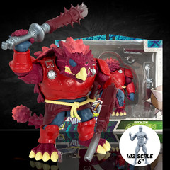 Staze Akiden – Samurai Ankylosaur Ronin Dinosaur Action Figure 1:12 Scale