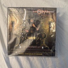 SUPER 7 ULTIMATES CONAN THE BARBARIAN KING CONAN FIGURE WITH KING CONAN’S THRONE