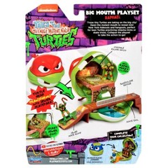 Teenage Mutant Mutant Ninja Turtles Big Mouth Playset Raphael NEW!!