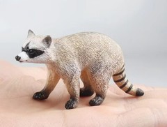Standing Raccoon Animal Toy PVC Action Figure Kids Toys Party Gifts
