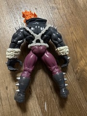 Marvel 1995 Action Figure Plastic Human Black Purple Gray White Orange