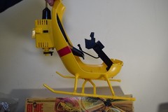 1971 GI Joe SEARCH FOR THE STOLEN IDOL Adventure Helicopter RARE INTERNATIONAL